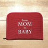 Instrumental Mother and Child Notebook Case, Red