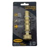 Heavy Duty, Solid Brass, 4" Adjustable Twist Water Nozzle