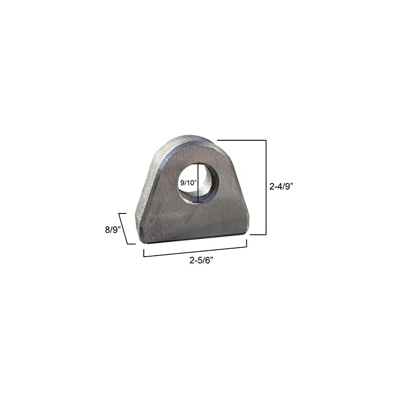 Weld On Shackle/Clevis 1" Thick For Trucks, Trailers, Off Road
