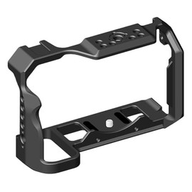 CS PRIORITY Z6III Camera Cage Protective Frame Compatible with Z6III/Z6II/Z7II/Z6/Z7/Z5 DSLR Camera Stabilizer Rig with Cold Shoe Mount (black)