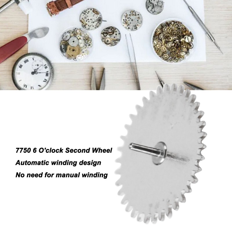 7750 6 O'clock Small Second Wheel Movement Accessories Auto Winding
