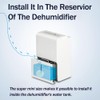 Automatic Small Sump Pump with Water Sensor, 8 FT Lift
