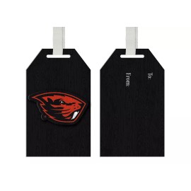 Team Sports America OREGON STATE BEAVERS GIFT TAG STYLE LOGO ORNAMENT 5" TEAM SPORTS AMERICA