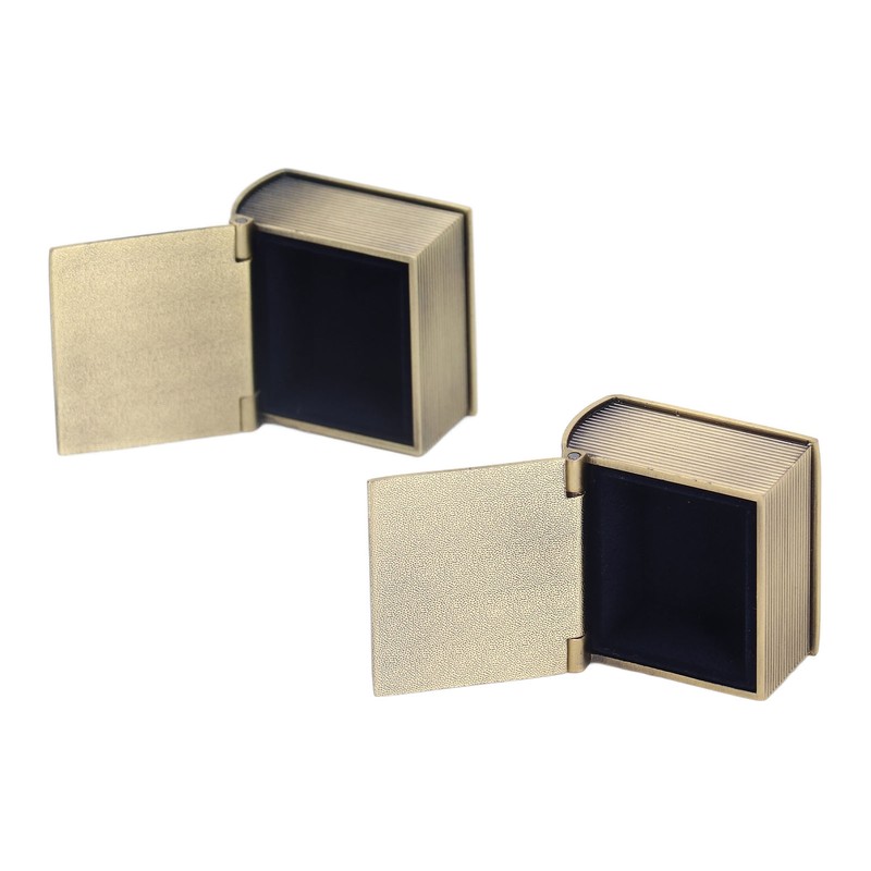 Tooth Keepsake Box Exquisite Polishing Process Engraving Pattern Durable Metal