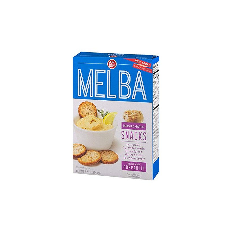 Old London Melba Snacks, Roasted Garlic 5.25 ounce (1 Count)