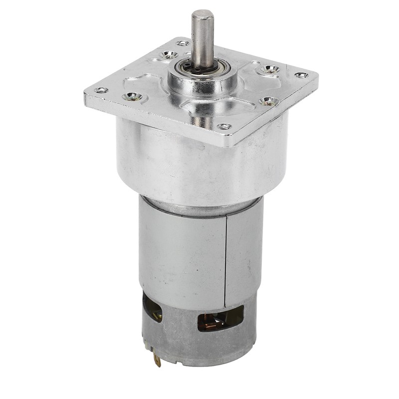 DC Geared Motor Self Locking Aluminum Alloy Shell Brass Coil