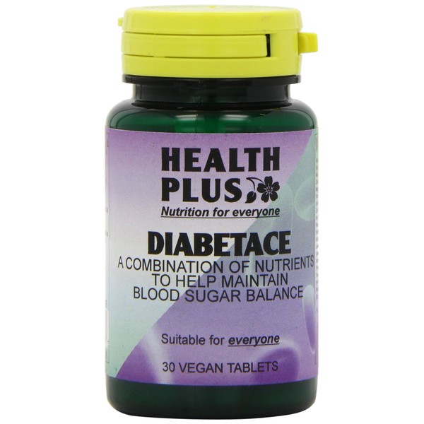 Health Plus DiabetACE One-a-day Multi Nutrient Supplement for Diabetics - 30 Tablets