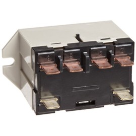 Omron G7L-2A-TUB-J-CB-AC24 General Purpose Relay With Test Button, Class B Insulation, QuickConnect Terminal, Upper Bracket Mounting, Double Pole Single Throw Normally Open Contacts, 71 mA Rated Load Current, 24 VAC Rated Load Voltage