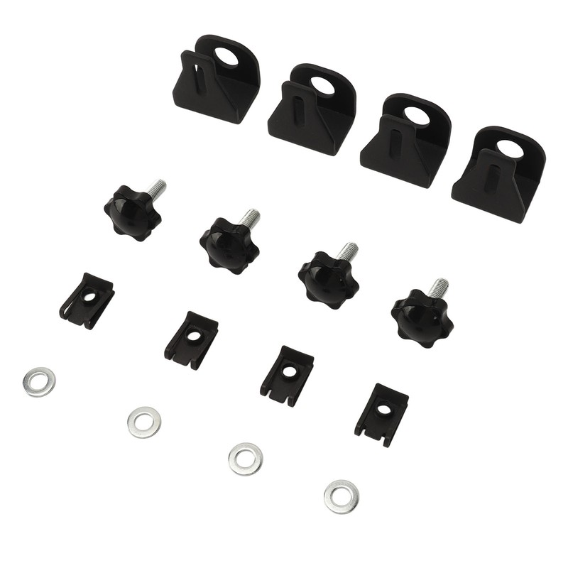 16PCS Saddle Bag Locks Mounting Screws Theft Deterrent Hardware Bolt