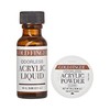 GoldFinger Odorless Acrylic Nails Kit, Professional Acrylic Liquid 0.5fl.oz. and
