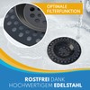 AFBLUSSHELD Set of 2 Stainless Steel Drain Strainers - Deluxe