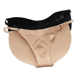 Benuomi 2PC Butt Pads for Women Booty Lifting Shapewear Seamless Fake Butt Panty Hip Pads for Women Shapewear Adjustable Butt Lifter