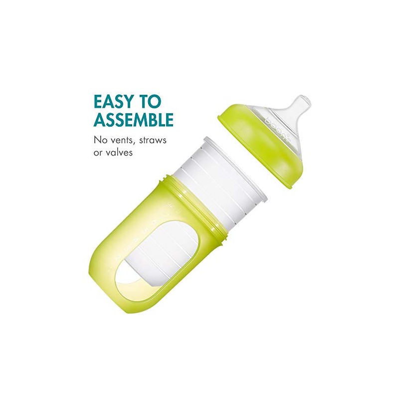 Boon Nursh - Bolsa de silicona (3 unidades), 236.59ml (8oz)