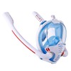 Snorkeling Mask Double Tube Silicone Full Drying Diving Mask Adults