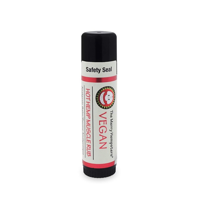 Merry Hempsters Muscle Rub, 0.6 Ounce, Made in the USA,