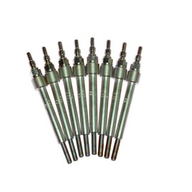 Wellman Glow Plugs Compadible with: Ford 6.4 6.4L Diesel Powerstroke (set of 8) F350 F250 & Excursion