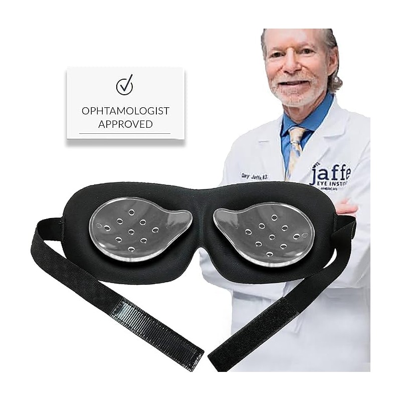 Sleep Mask for Cataract & LASIK Recovery – 3D Contoured