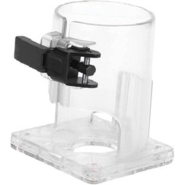 Woodworking Trimmer Router Transparent Plastic Base Power Tool Protective Shield Accessory Base (Model 3 (Advanced Thick Quick release))