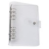 Personal Notebook, Transparent Binder, A5, 6 Holes, Notebook Cover, Personal