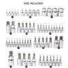 CASOMAN Master Torx Bit Socket and External Torx Socket Set,