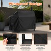 60" Offset Smoker Grill Cover for Char-Broil 1280/1260, Brinkmann, Weber