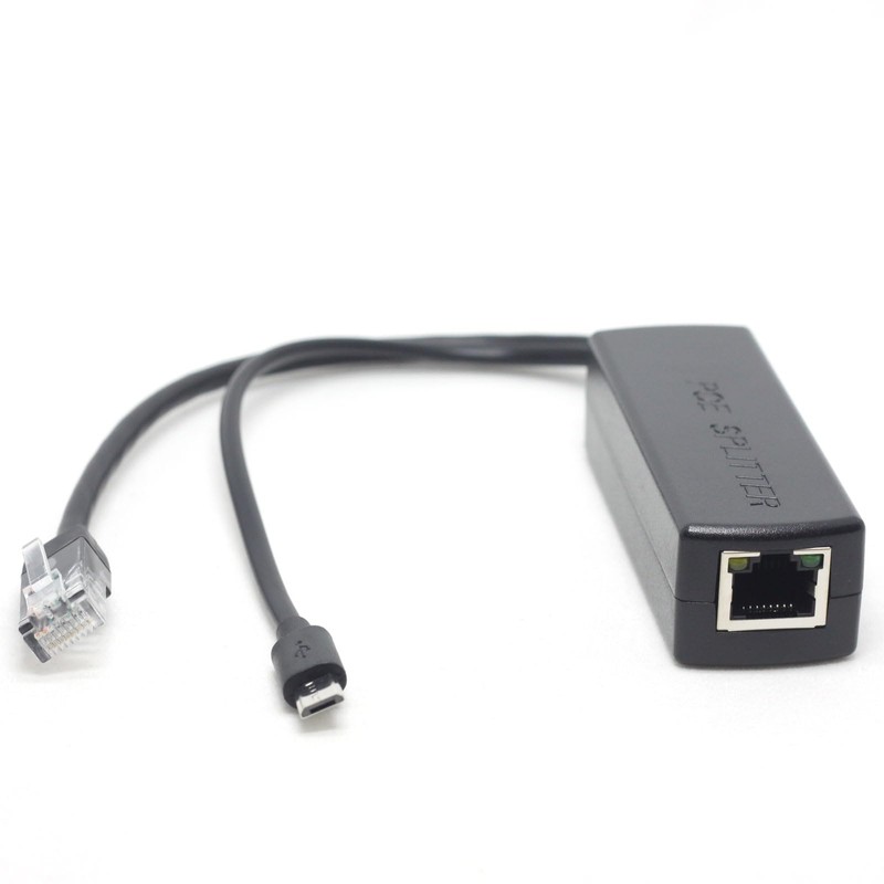 DSLRKIT Active PoE Splitter Power Over Ethernet 48V to 5V