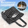 G4Free Beach Bag, Waterproof Sandproof Beach Tote Bag, Large Capacity