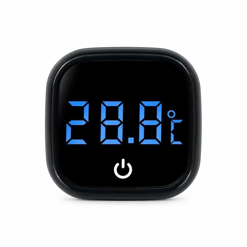 Digital Aquarium Thermometer for Fish Tanks – Touch-Switch Temperature Display