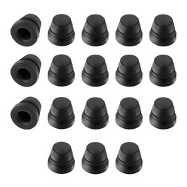 Figpade 18PCS Car Brake Bleeder Caps,Soft Grease Fitting Caps to Protect Brake Bleeder Screw from Dust,EPDM Car Accessories Grease Zerk Cap for Most Cars/SUVs Brakes Bleeders Screw