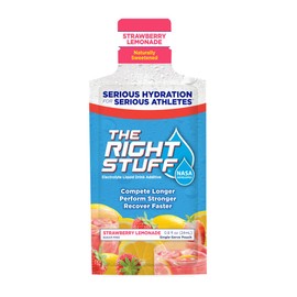 The Right Stuff Electrolyte Drink Concentrate - 10-Pouch Box - Strawberry Lemonade