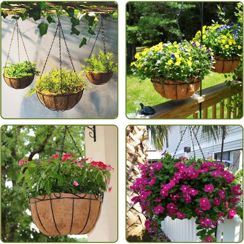 Hanging Baskets Chains 23 Inches 3 Leads Hanging Chains Flower