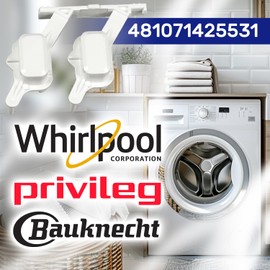 Button Washing Machine 481071425531 Keycap for Whirlpool Warranty 10 Years MONTERAL