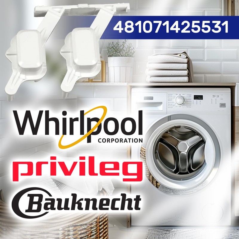 Button Washing Machine 481071425531 Keycap for Whirlpool Warranty 10 Years