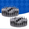 Double Cylinder Head, 2Pcs Durable Cast Aluminum Material Air Compressor