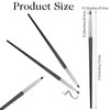 6PCS Ultra Fine Soft Sable Eyeliner Brushes, Makeup Tools, Synthetic