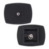 Tripod Quick Release Plate 35Mm Abs Black Mini Portable Plastic