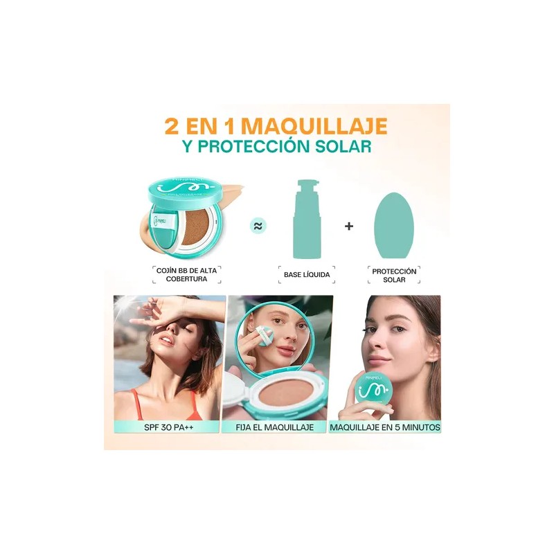 Minimeli Kit Base De Maquillaje Bb Cream Spf30 Con Repuesto