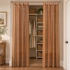 Boho Terracotta Tab Top Bohemian Curtains for Fall Living Room