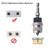 Saipor Magnetic Drywall Bit Holder with S2 Screwdriver Bits 1/4