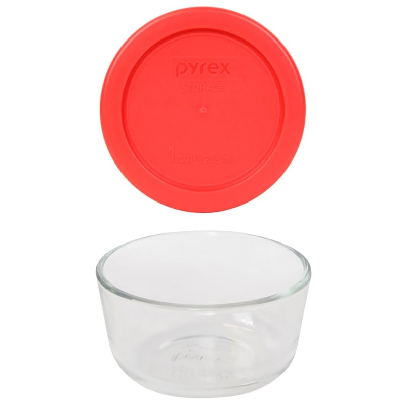 Pyrex Simply Store 8-Piece Glass Food Storage Set (4 vessels