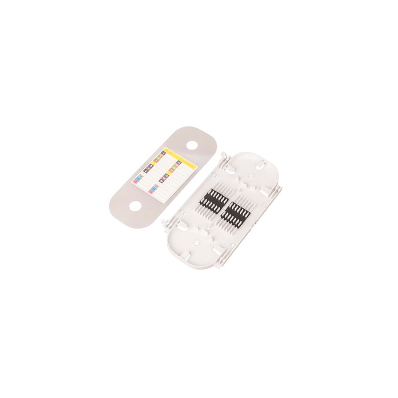 24/12 Core Fiber Optic Fusion Splicing Cassette with Clear Window