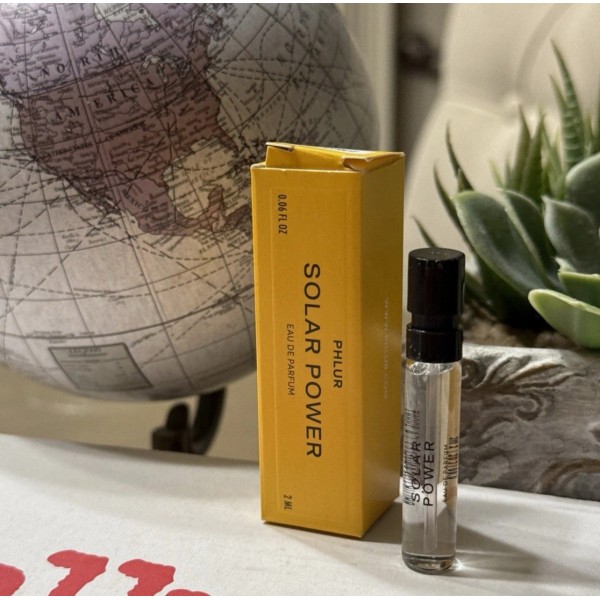 PHLUR Solar Power 0.06oz 2mL EDP Sample Spray ••NEW IN