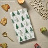 Artoid Mode Green Xmas Tree Merry Christmas Kitchen Towels Dish