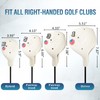 FRANKTECH Golf Head Covers, EVA Plastic Golf Club Covers for