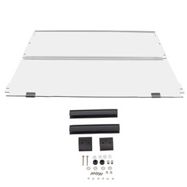 Fit 1994-2014 EZGO TXT Acrylic Folding Windshield Golf Cart Part Clear Fold Down