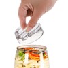 TOPZEA 9 Pack Fermentation Glass Weights with Easy Grip Handle
