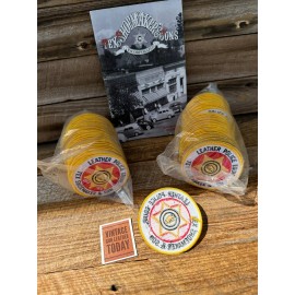 Tex Shoemaker Vintage 1990's Tex Shoemaker Circular 4 Color 3 1/8" Diameter Iron On Patch