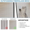 Magnetic Screen Door,Heavy Duty Magnetic Door Screen Mesh,Reinforced Fiberglass Screen