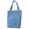 YunZh Canvas Bag Denim Tote Shoulder Handbag Shopping Travel Pockets