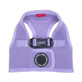 Puppia Soft Vest Dog Harness Step-in Padded Mesh No Choke No Pull Comfortable Walking Running Training for Small Medium Large Dogs, Violet, X-Small